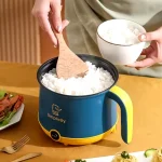 Simplicity Electric Multi Cooker Hot Pot Steamer Personal Portable Electric Cooking Pot Electric Cooker