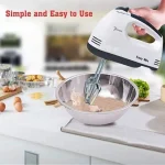 Scarlett - Electric Egg Beater and Mixer for Cake Cream - White